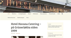 Desktop Screenshot of hotelhavana.no